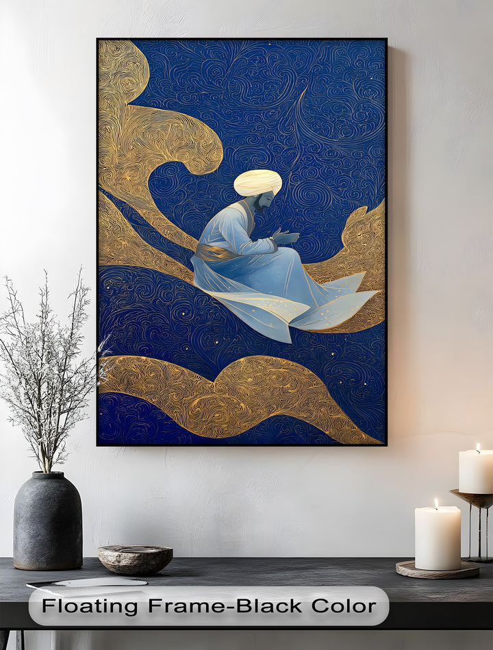 Celestial Reverence – Persian Canvas Print