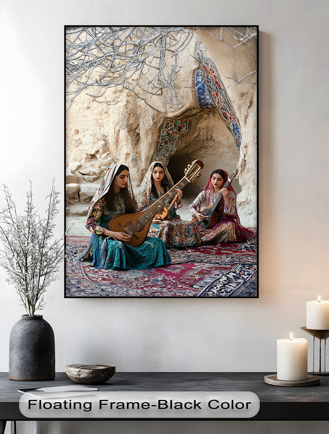 Melody of the Desert – Persian Canvas Print
