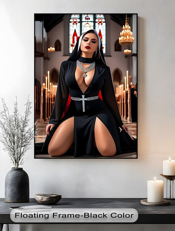 Sacred Temptation – Erotic Canvas Art