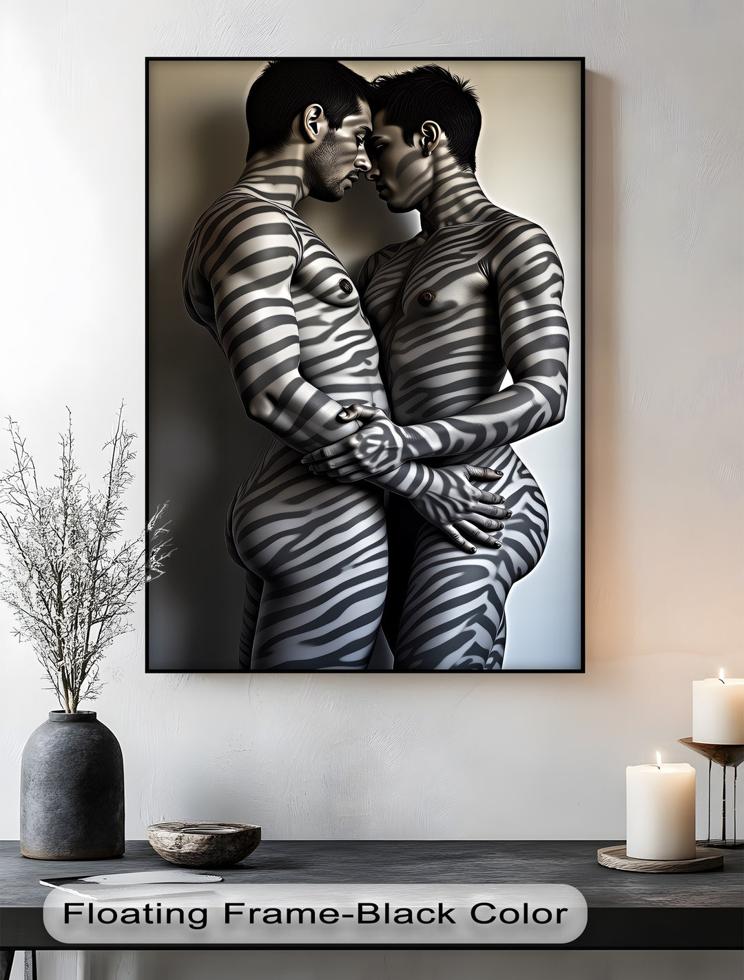 Sensual Bond – Erotic Canvas Print