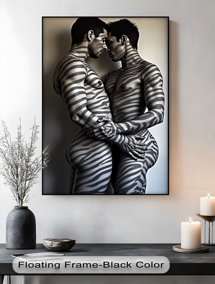 Sensual Bond – Erotic Canvas Print