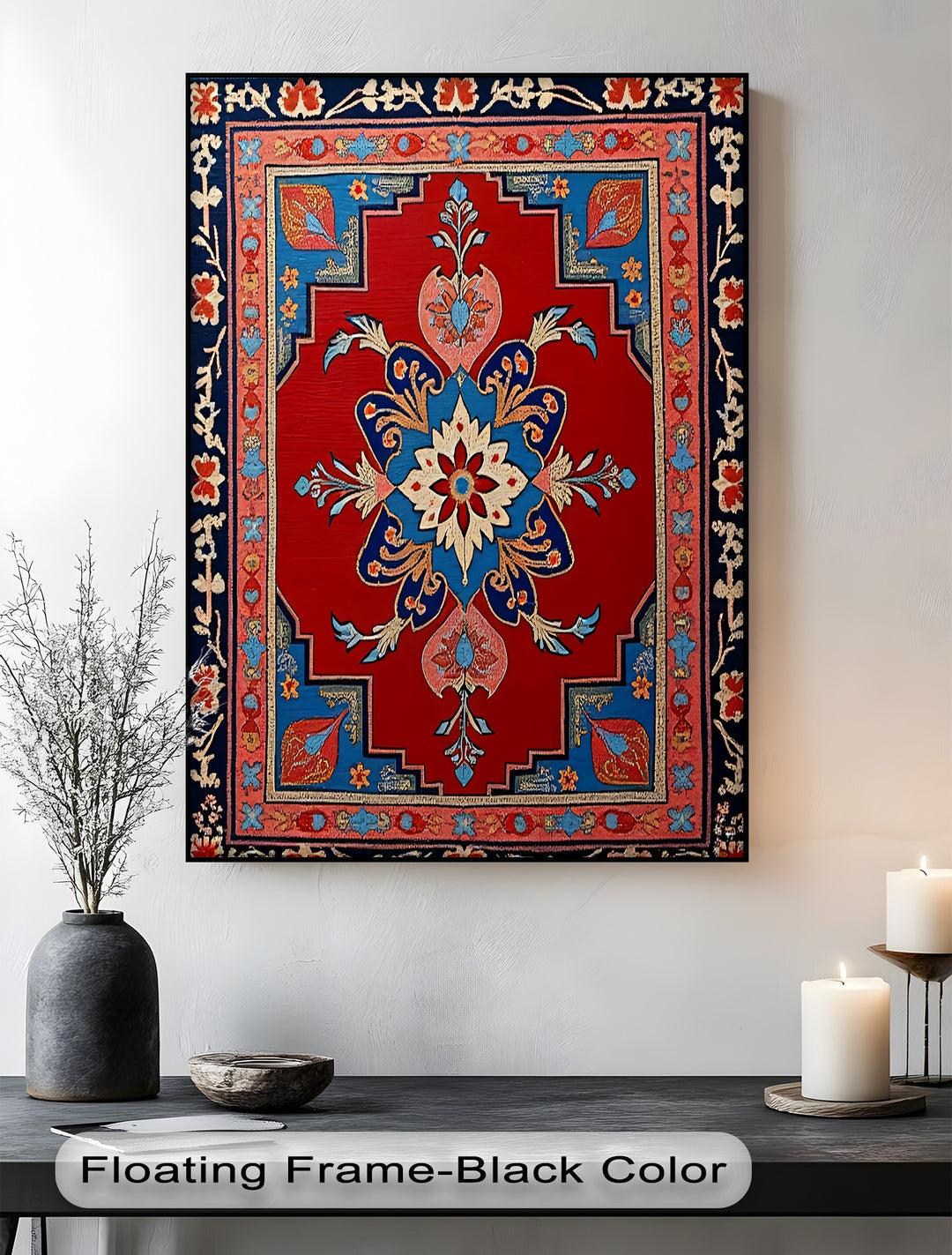 Royal Elegance Medallion – Persian Canvas Print