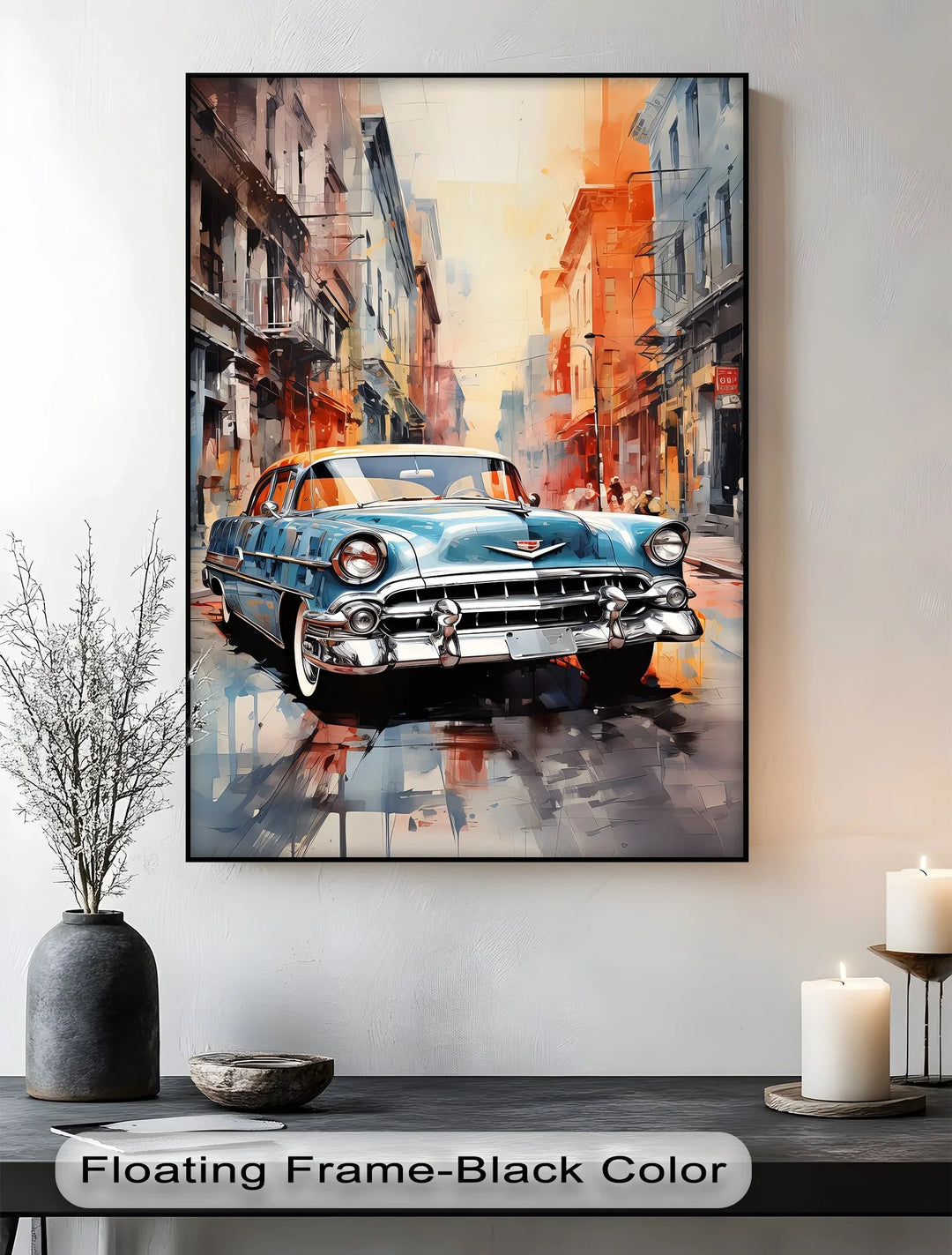 Classic Cadillac in Havana – Vintage Car Canvas Print - MyPhotoStation