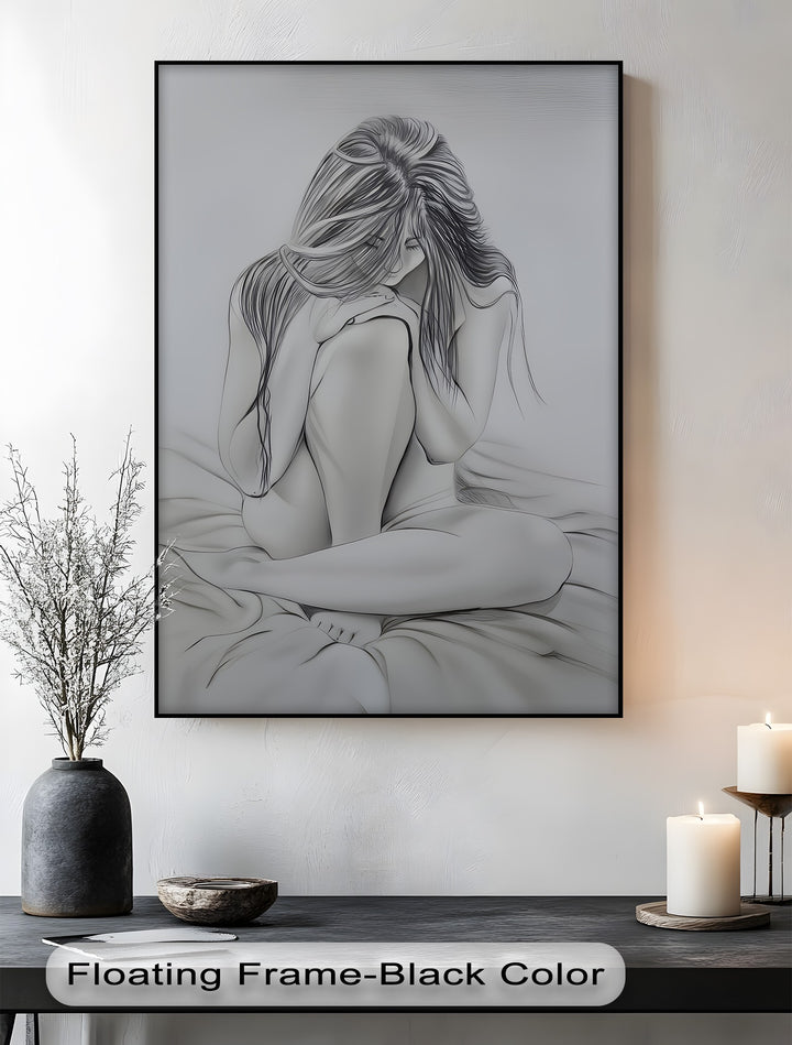 Intimate Erotic Canvas Wall Art - Romantic Erotic Artwork