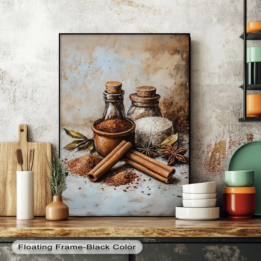 Cinnamon & Spice – Kitchen Canvas Print - MyPhotoStation