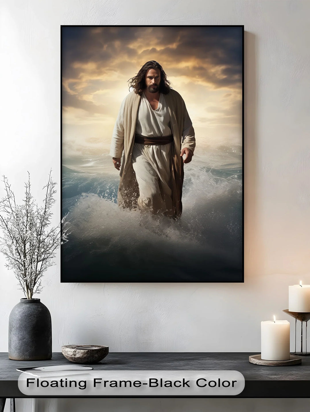 Divine Path – Jesus on the Sea Canvas Prints - MyPhotoStation