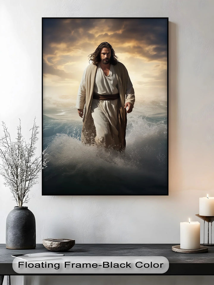 Divine Path – Jesus on the Sea Canvas Prints - MyPhotoStation