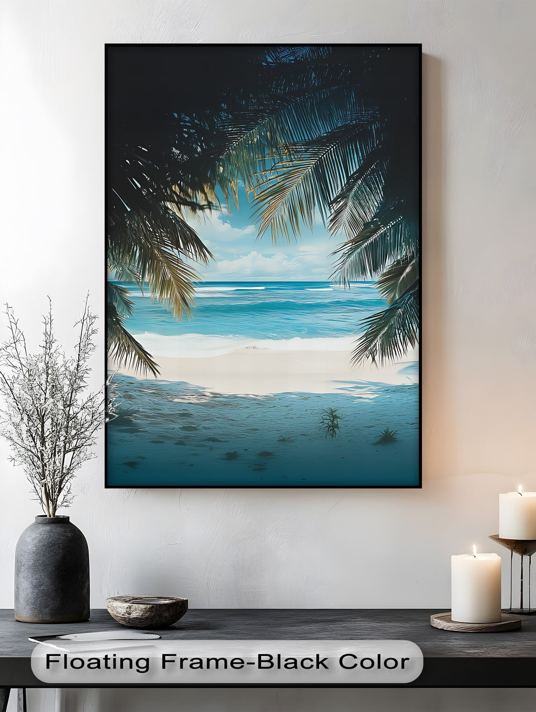 Tropical Hideaway View – Oceanfront Canvas Prints