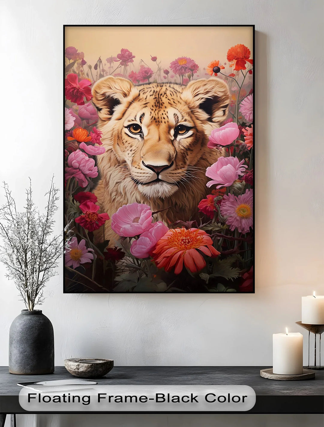 Wild Grace Among Blossoms – Animal Canvas Print - MyPhotoStation