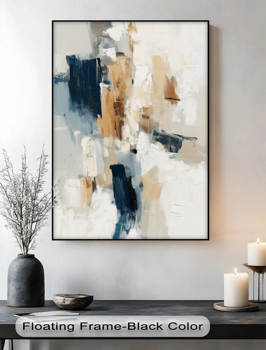 Urban Earth – Bold Neutrals Abstract Canvas Print - MyPhotoStation