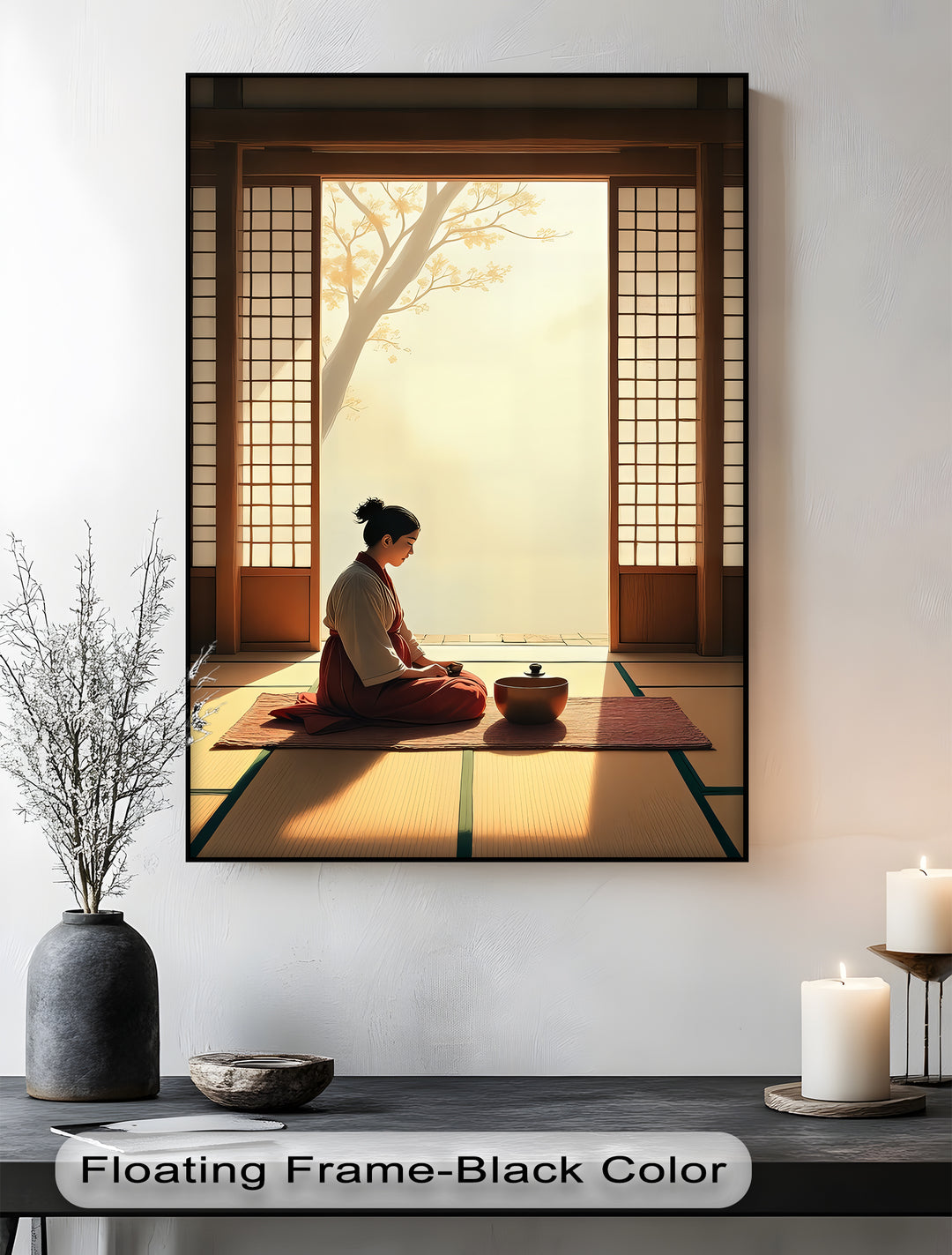 Tranquil Ritual – Japanese Tea Ceremony Canvas Print | Artwork Canvas