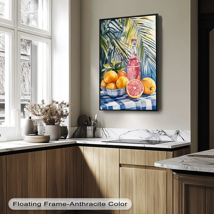 Citrus & Sunshine – Tropical Fruit and Juice Canvas Print - MyPhotoStation