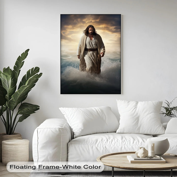 Divine Path – Jesus on the Sea Canvas Prints - MyPhotoStation