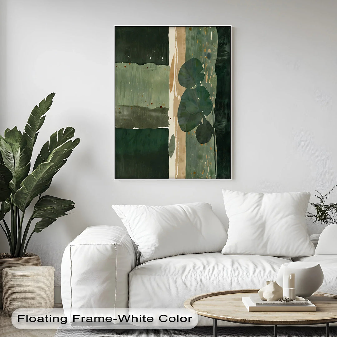 Earthbound Essence – Deep Forest Tones Canvas Print - MyPhotoStation
