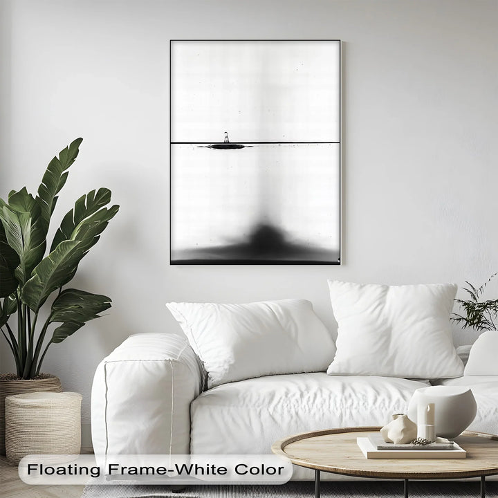 Equilibrium Drop – Minimalist Water Ripple Canvas Prints - MyPhotoStation
