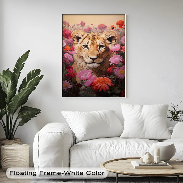 Wild Grace Among Blossoms – Animal Canvas Print - MyPhotoStation