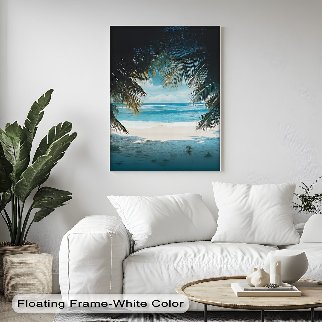 Tropical Hideaway View – Oceanfront Canvas Prints