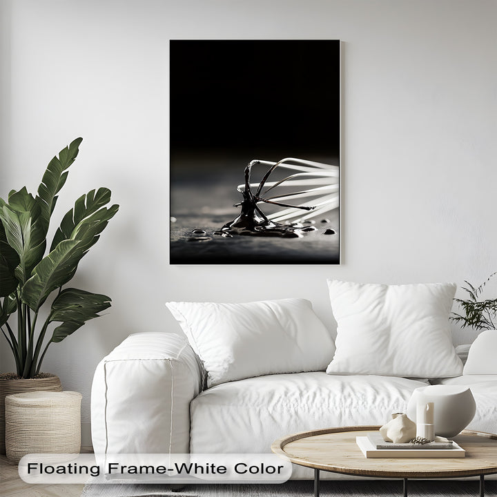 Whisked Elegance – Dark Chocolate Drizzle Canvas Prints