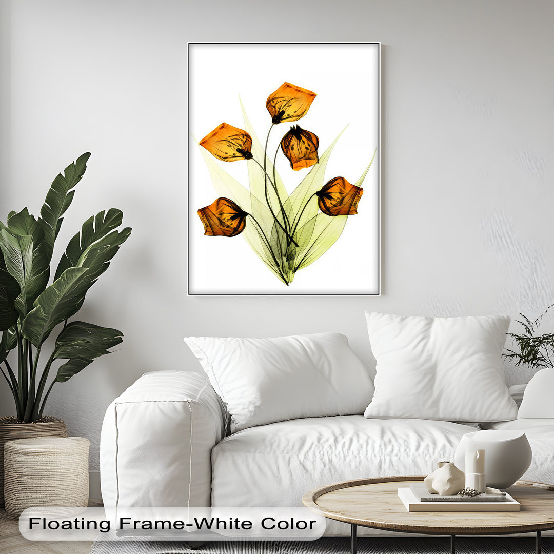 Winterliche Ruhe – Japanische Frau im blauen Kimono, Leinwanddruck | Gerahmtes Kunstwerk