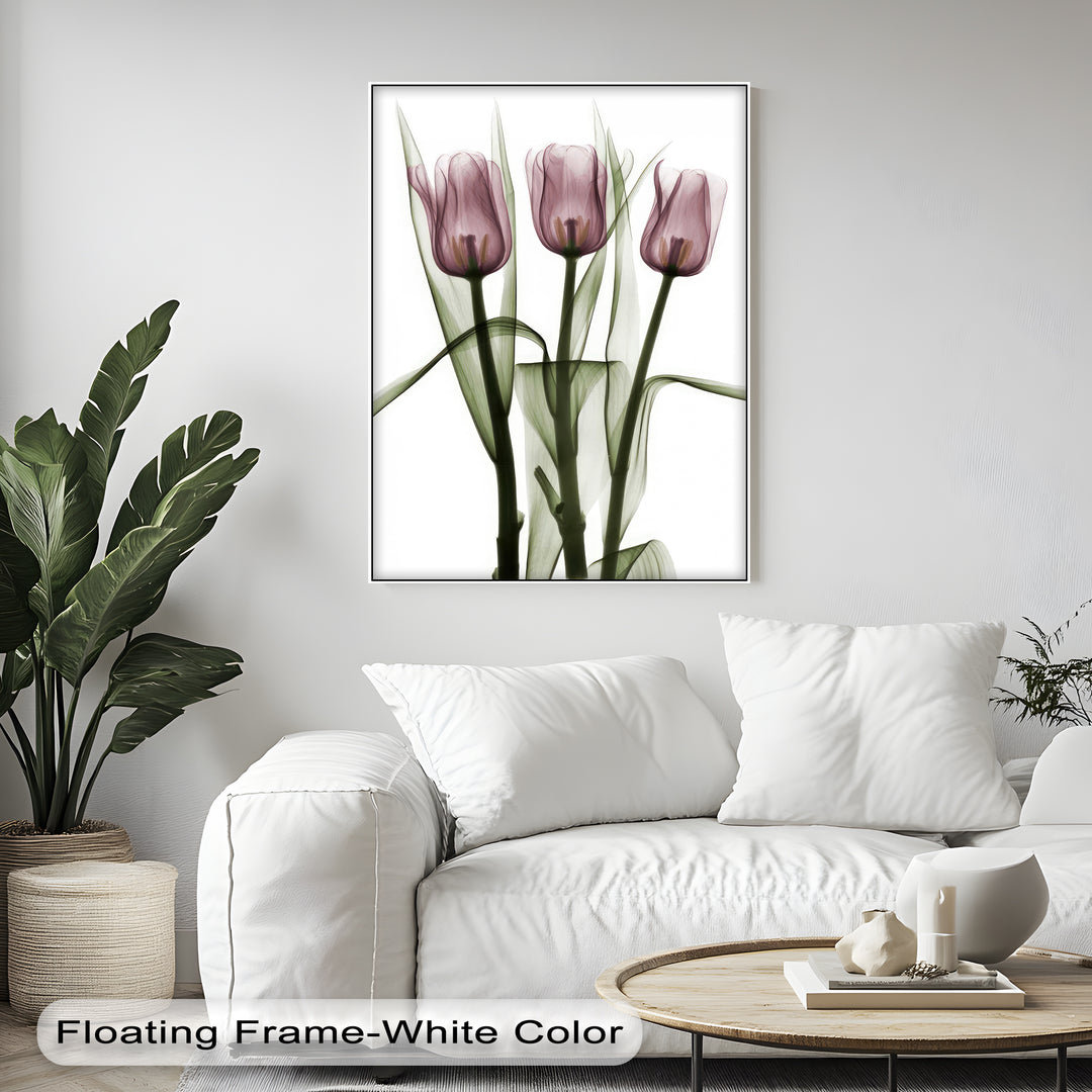 Winterliche Ruhe – Japanische Frau im blauen Kimono, Leinwanddruck | Gerahmtes Kunstwerk