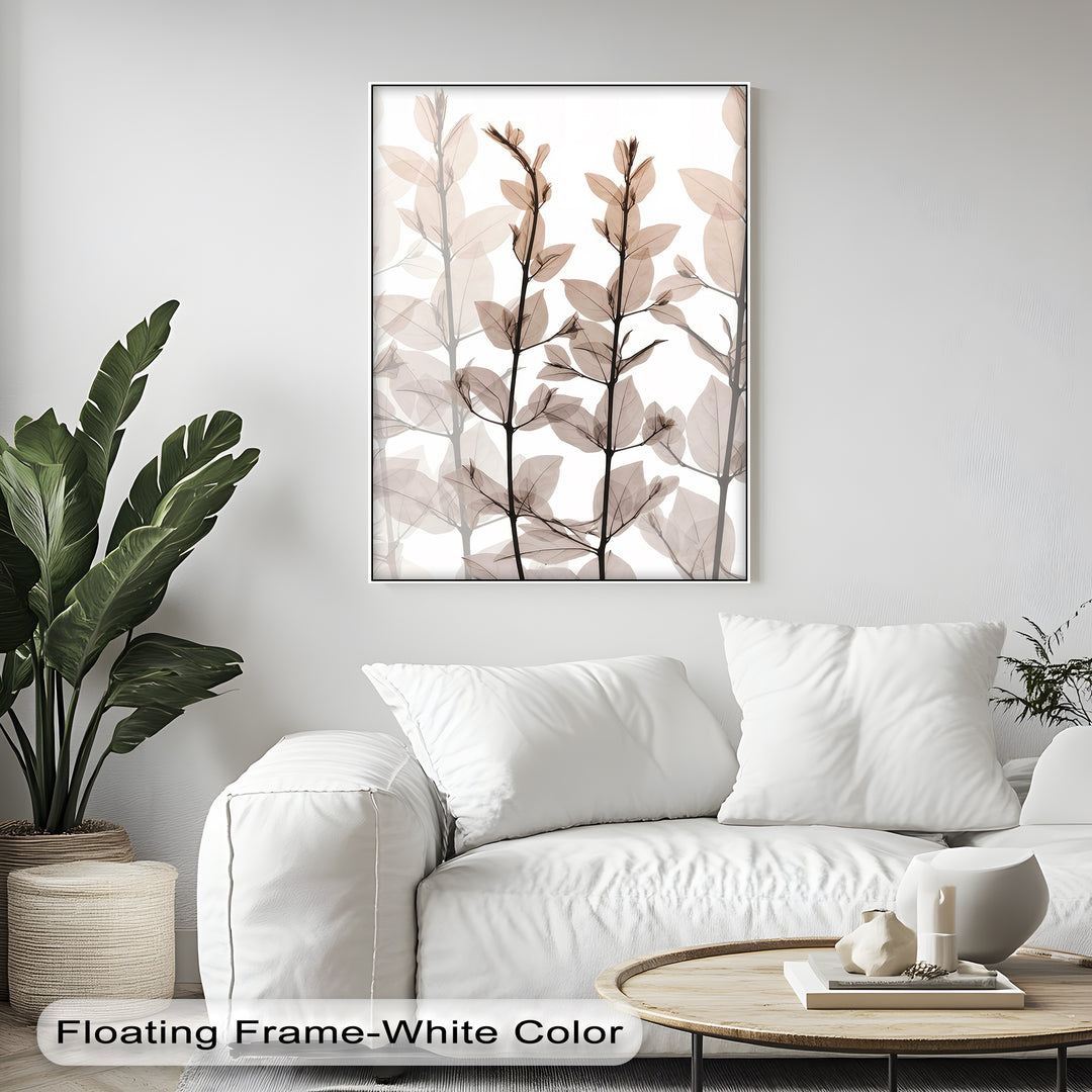 Winterliche Ruhe – Japanische Frau im blauen Kimono, Leinwanddruck | Gerahmtes Kunstwerk