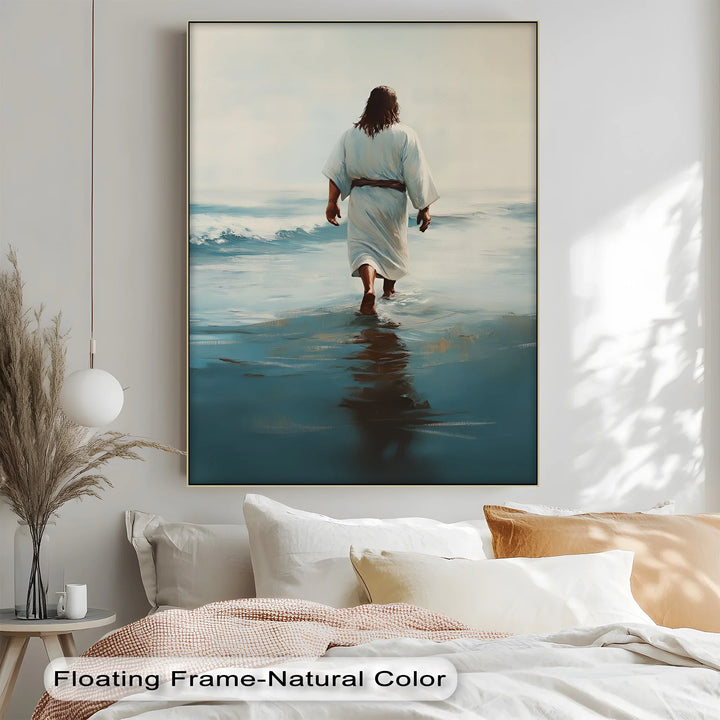 Divine Path – Jesus Walking on Water Canvas Prints - MyPhotoStation