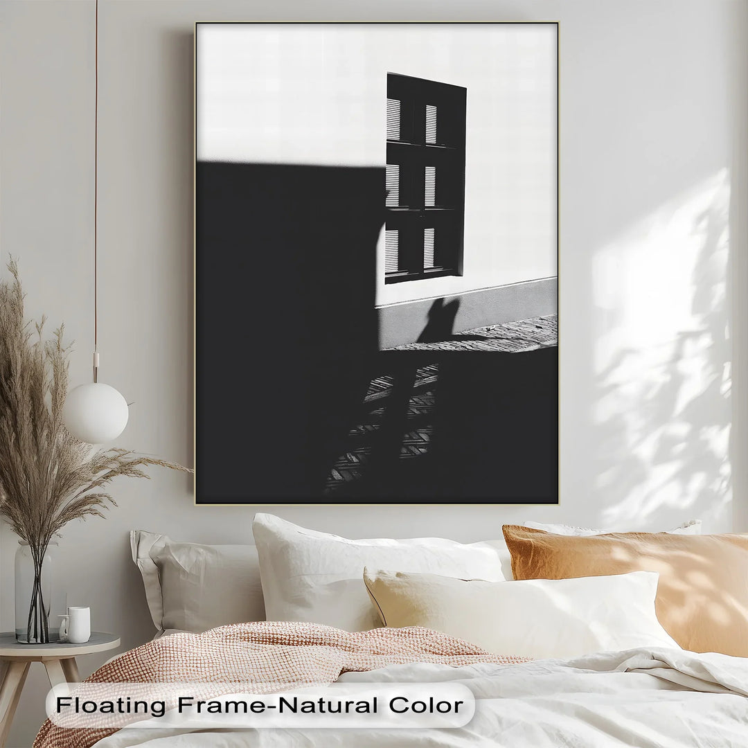Shadow Geometry – Minimalist Window & Light Canvas Prints - MyPhotoStation