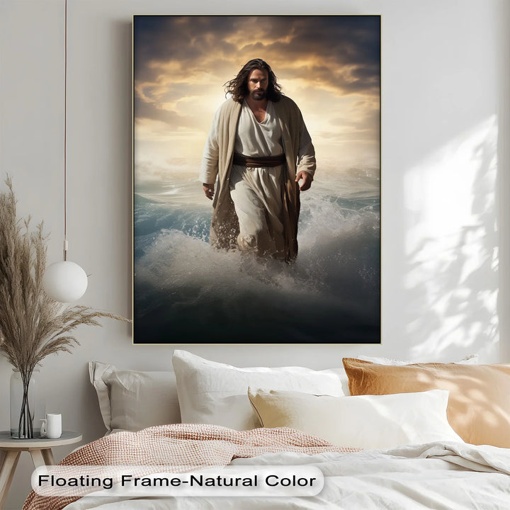 Divine Path – Jesus on the Sea Canvas Prints - MyPhotoStation