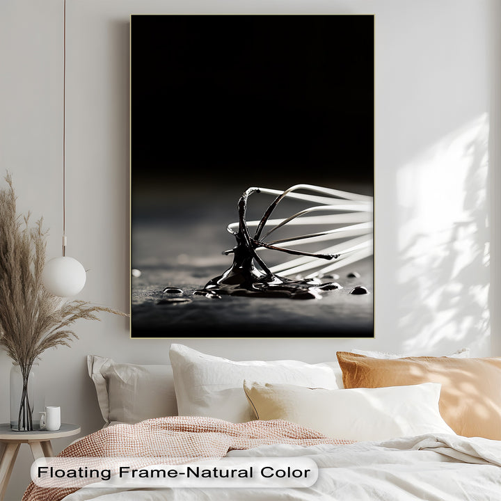 Whisked Elegance – Dark Chocolate Drizzle Canvas Prints