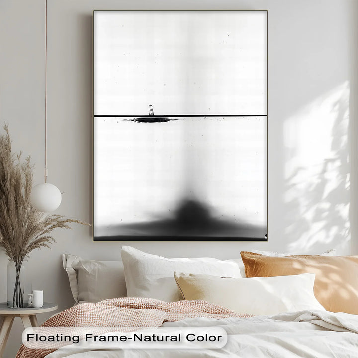 Equilibrium Drop – Minimalist Water Ripple Canvas Prints - MyPhotoStation