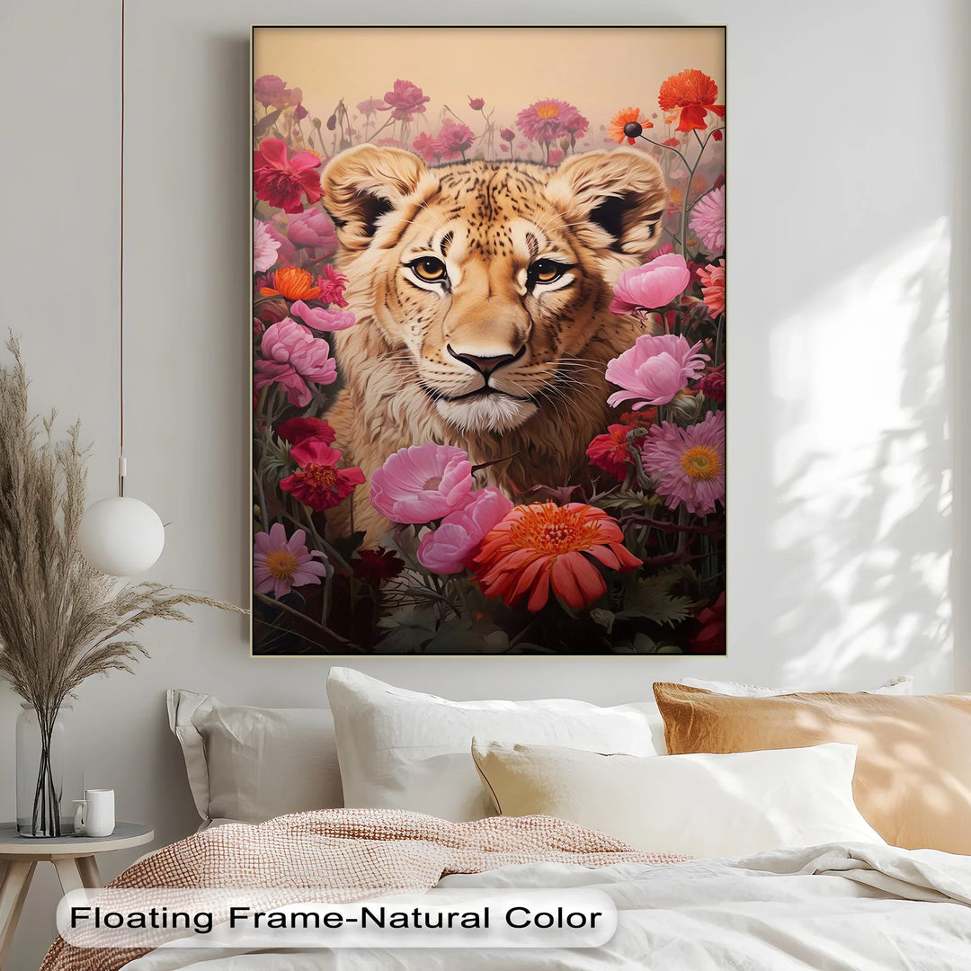 Wild Grace Among Blossoms – Animal Canvas Print - MyPhotoStation