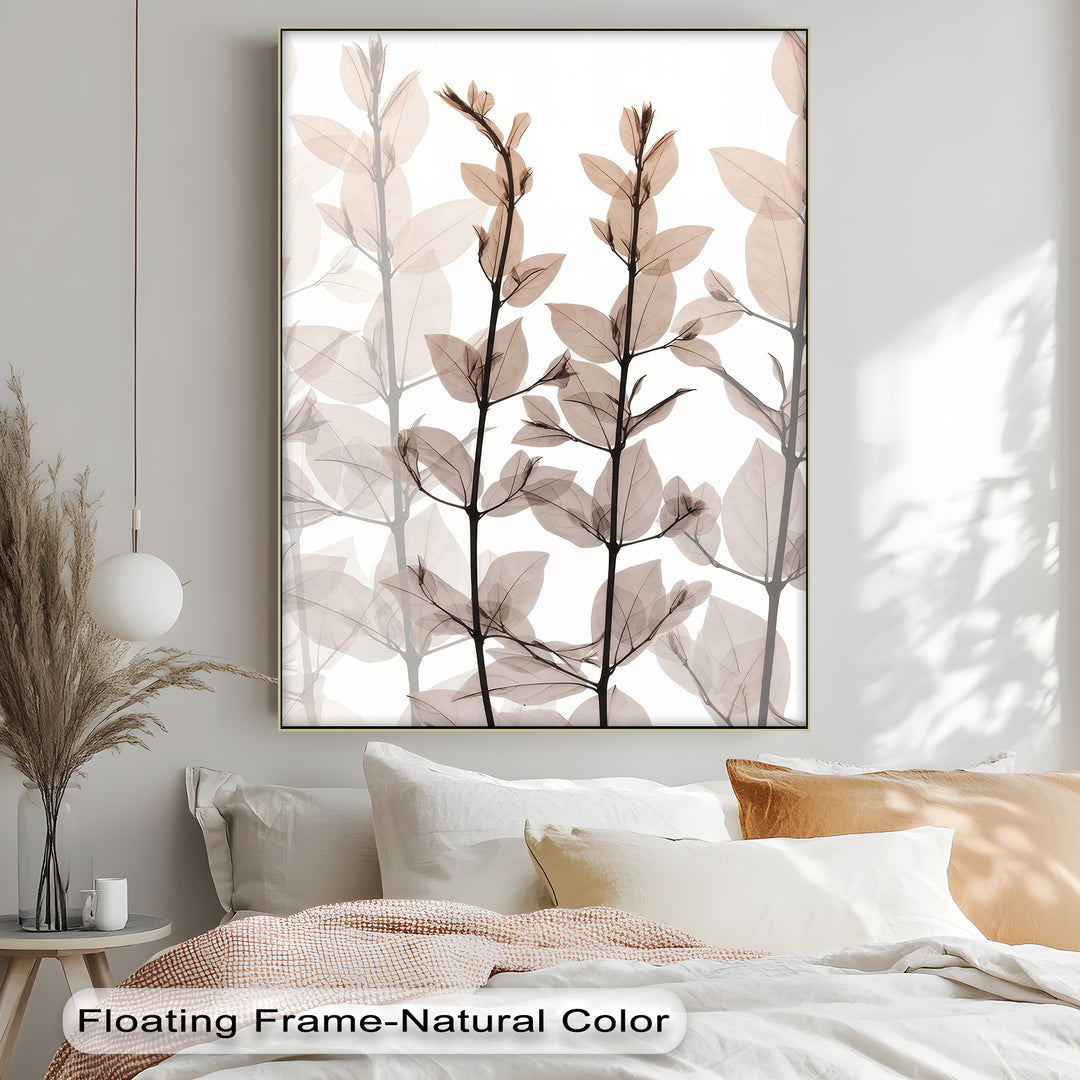 Winterliche Ruhe – Japanische Frau im blauen Kimono, Leinwanddruck | Gerahmtes Kunstwerk