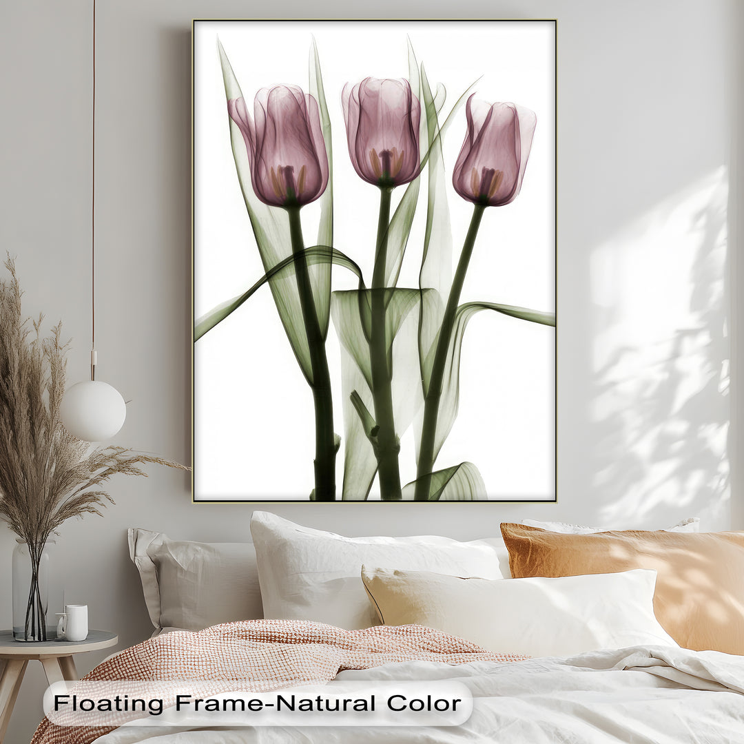 Winterliche Ruhe – Japanische Frau im blauen Kimono, Leinwanddruck | Gerahmtes Kunstwerk