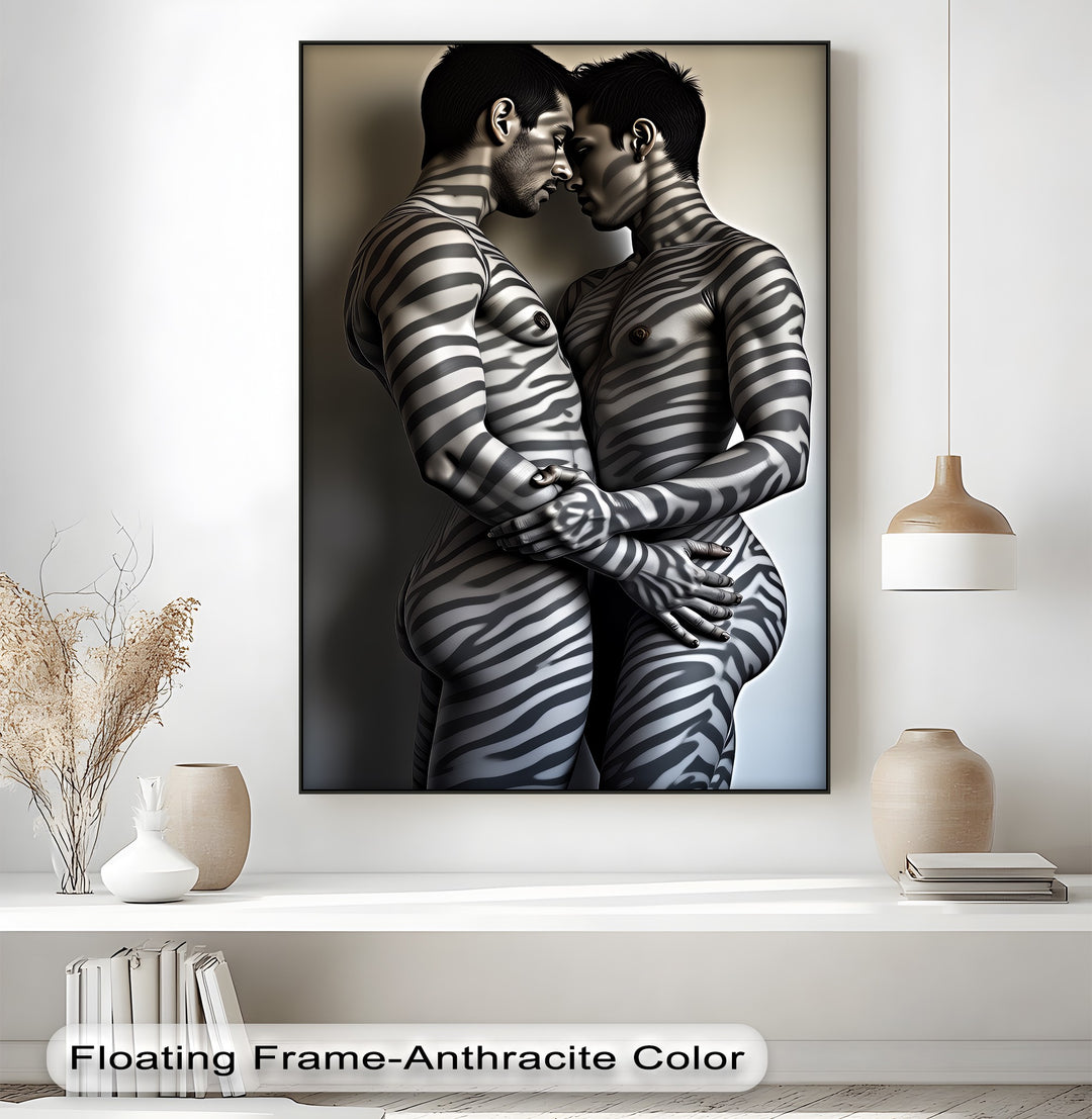 Sensual Bond – Erotic Canvas Print