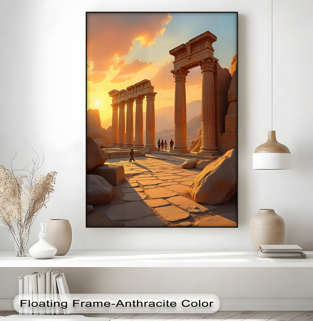 Eternal Guardian – Persian Canvas Art