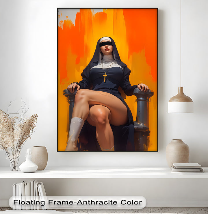 Divine Provocation – Erotic Canvas Wall Art | Framed Canvas Prints