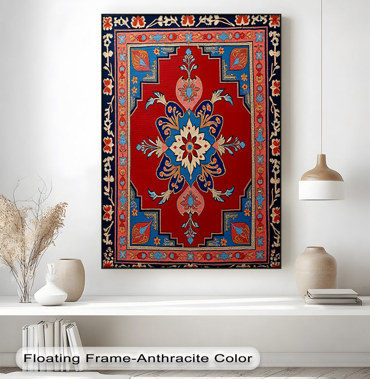 Royal Elegance Medallion – Persian Canvas Print