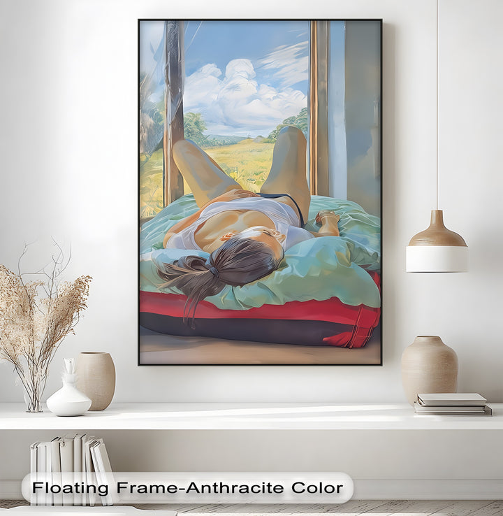 Golden Noon Serenity – Erotic Canvas Print