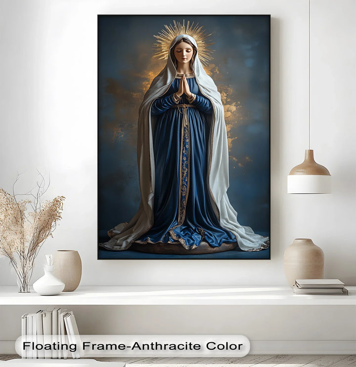 Queen of Heaven – Virgin Mary Canvas Print - MyPhotoStation