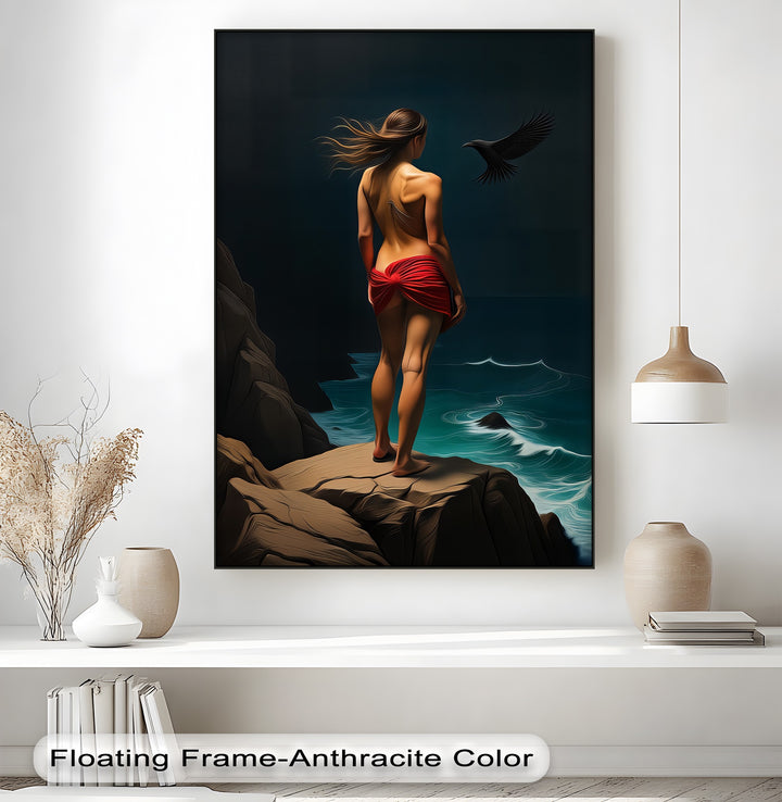 Messenger of the Deep – Sexy Canvas Wall Art | Framed Art