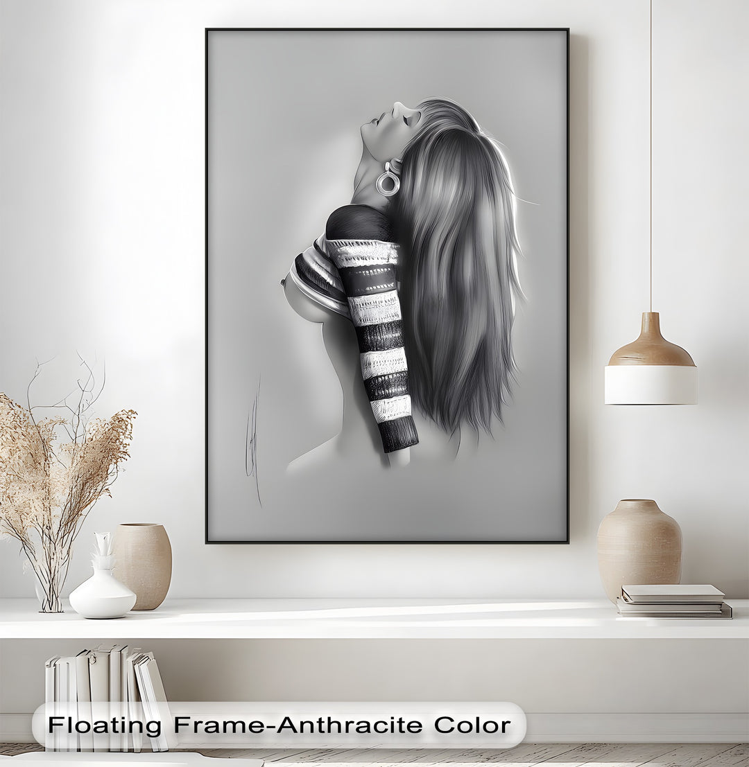Midnight Ecstasy – Erotic Canvas Print