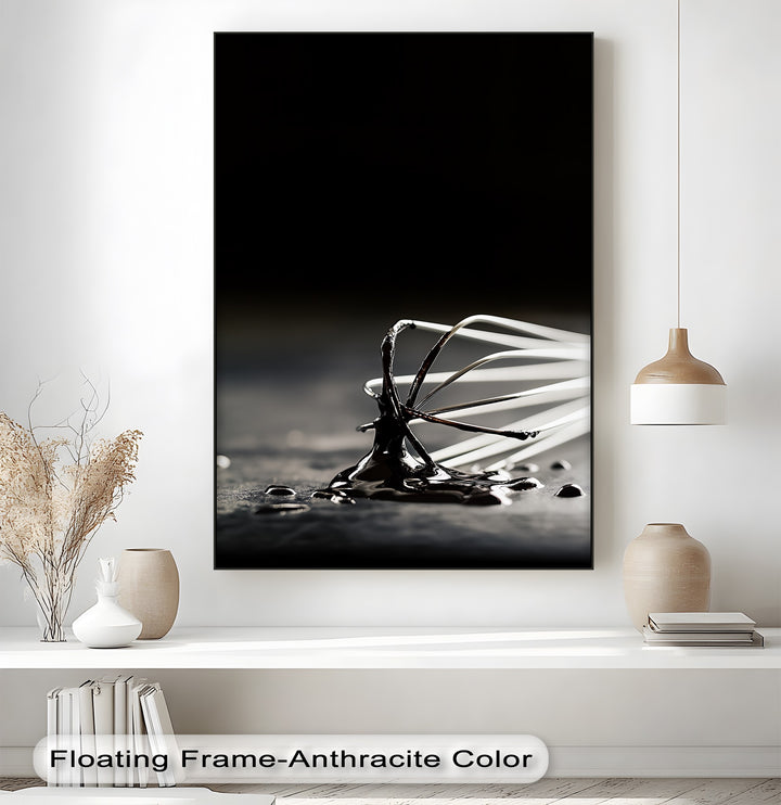 Whisked Elegance – Dark Chocolate Drizzle Canvas Prints