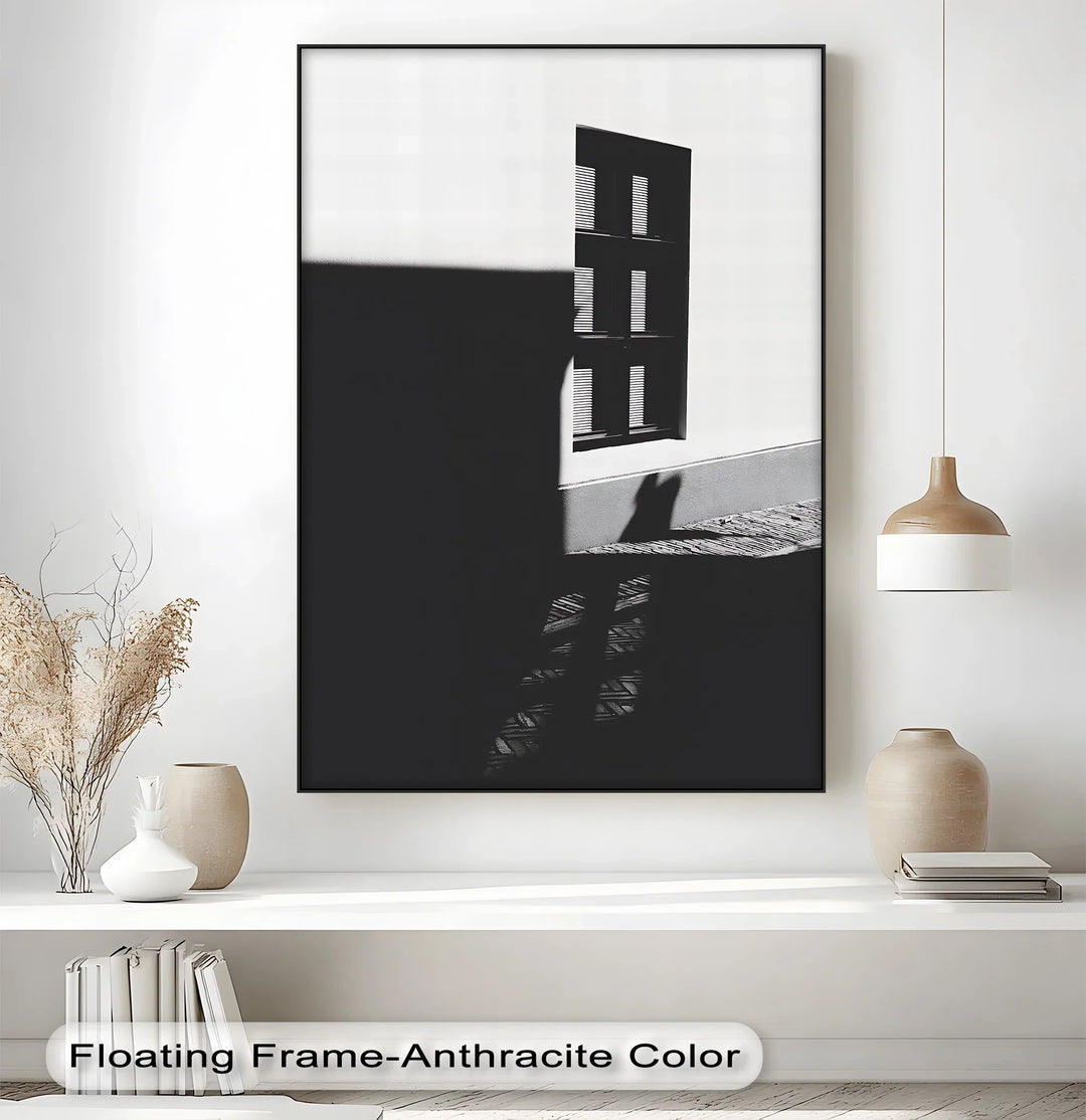 Shadow Geometry – Minimalist Window & Light Canvas Prints - MyPhotoStation