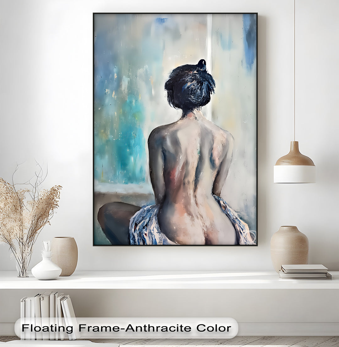 Serene Solitude – Erotic Canvas Print