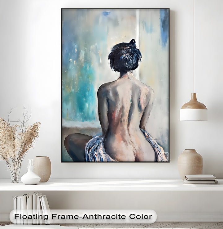 Serene Solitude – Erotic Canvas Print