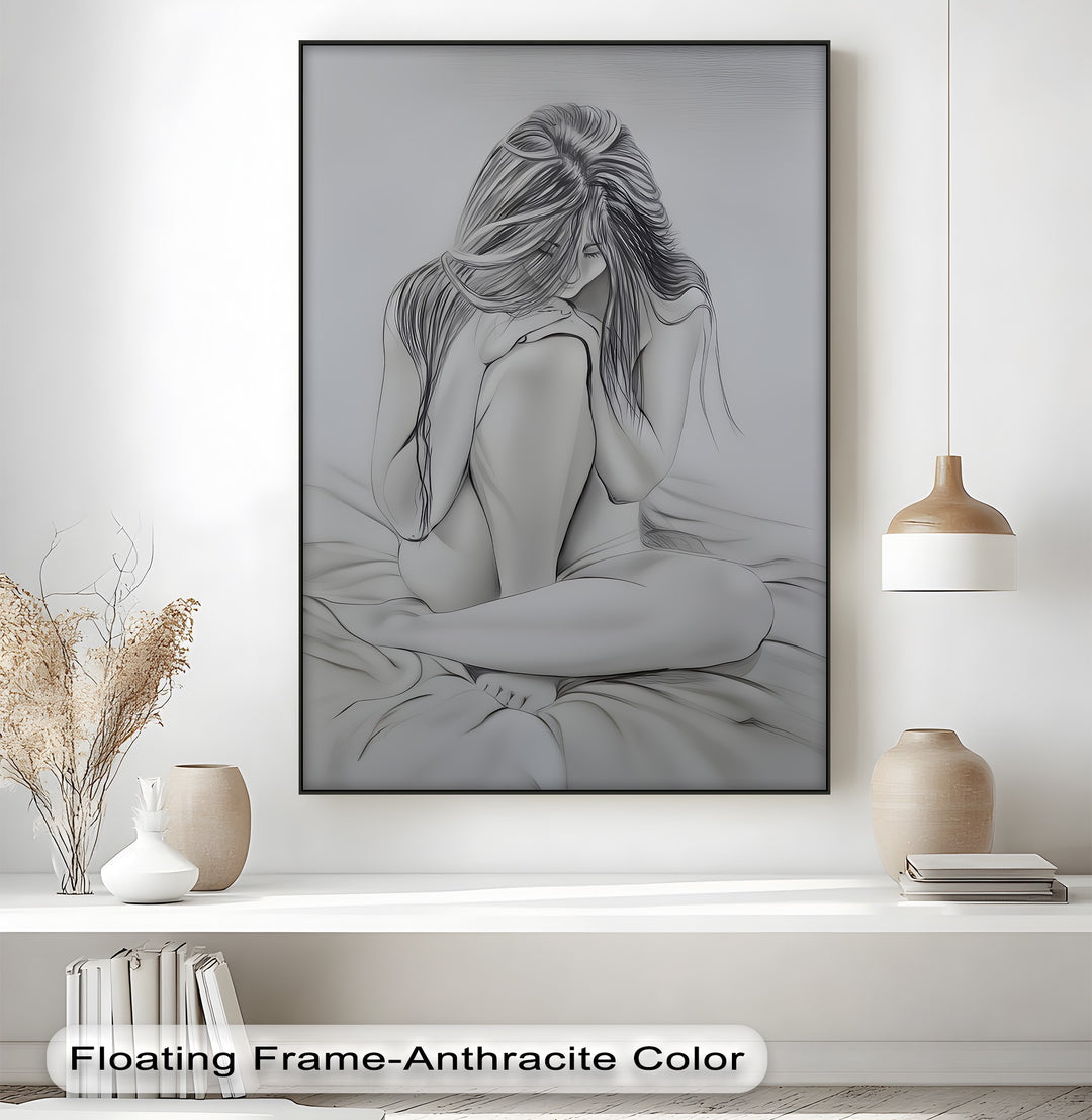 Intimate Erotic Canvas Wall Art - Romantic Erotic Artwork