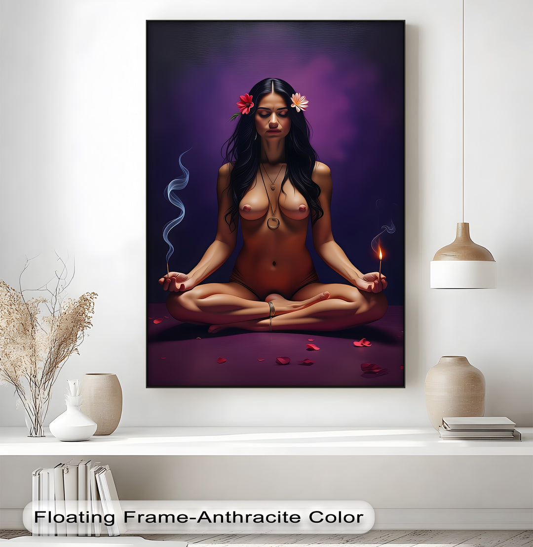 Sacred Awakening – Spiritual Sex Canvas Wall Art | Framed Art