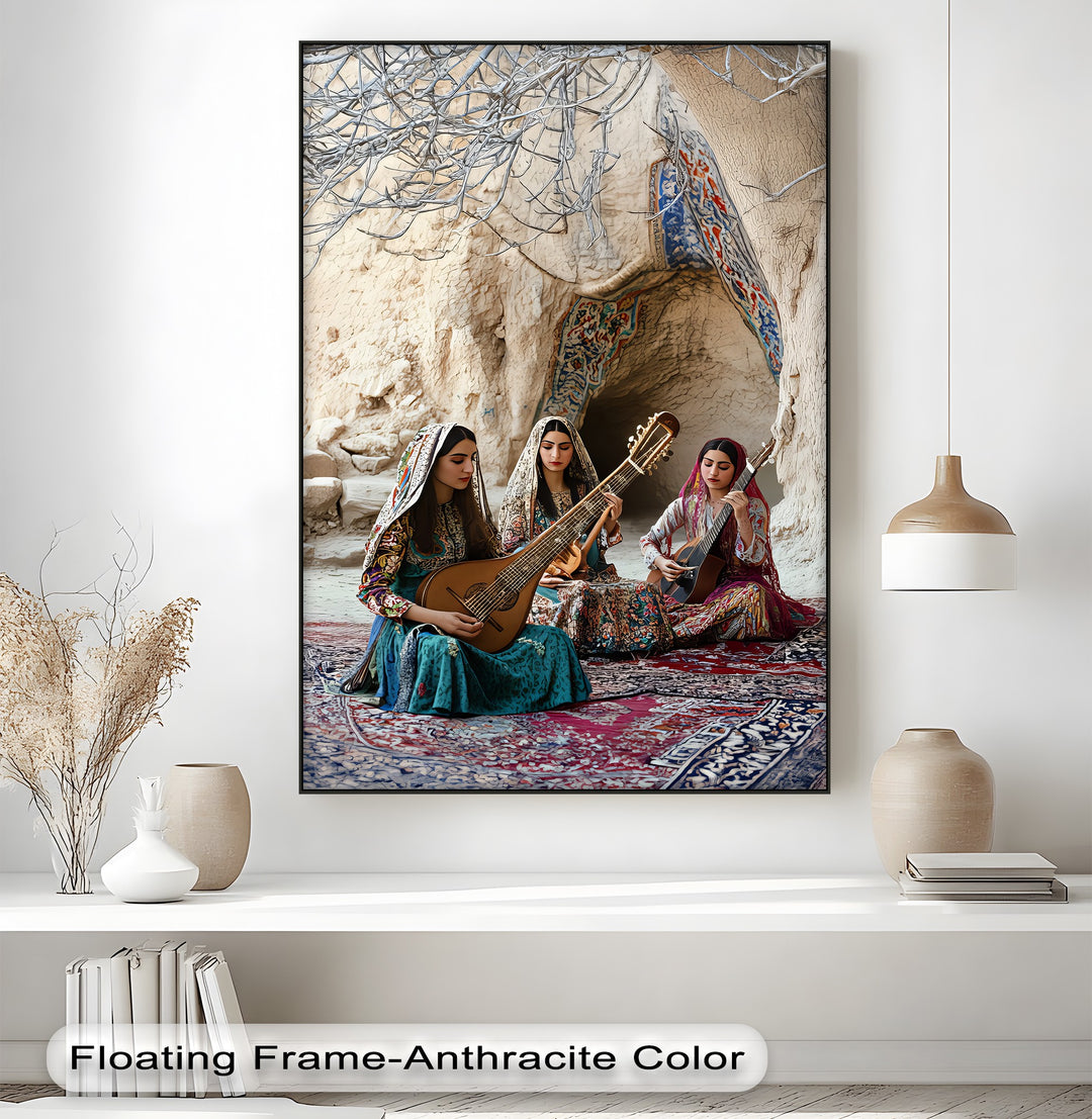 Melody of the Desert – Persian Canvas Print