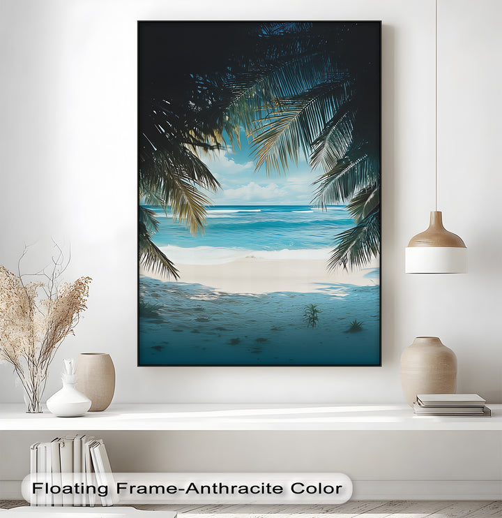 Tropical Hideaway View – Oceanfront Canvas Prints