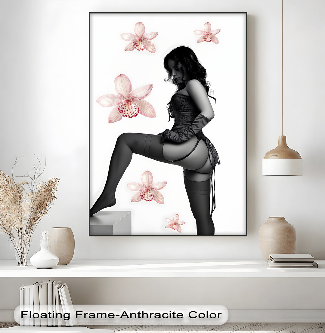 Velvet Desire – Erotic Canvas Print